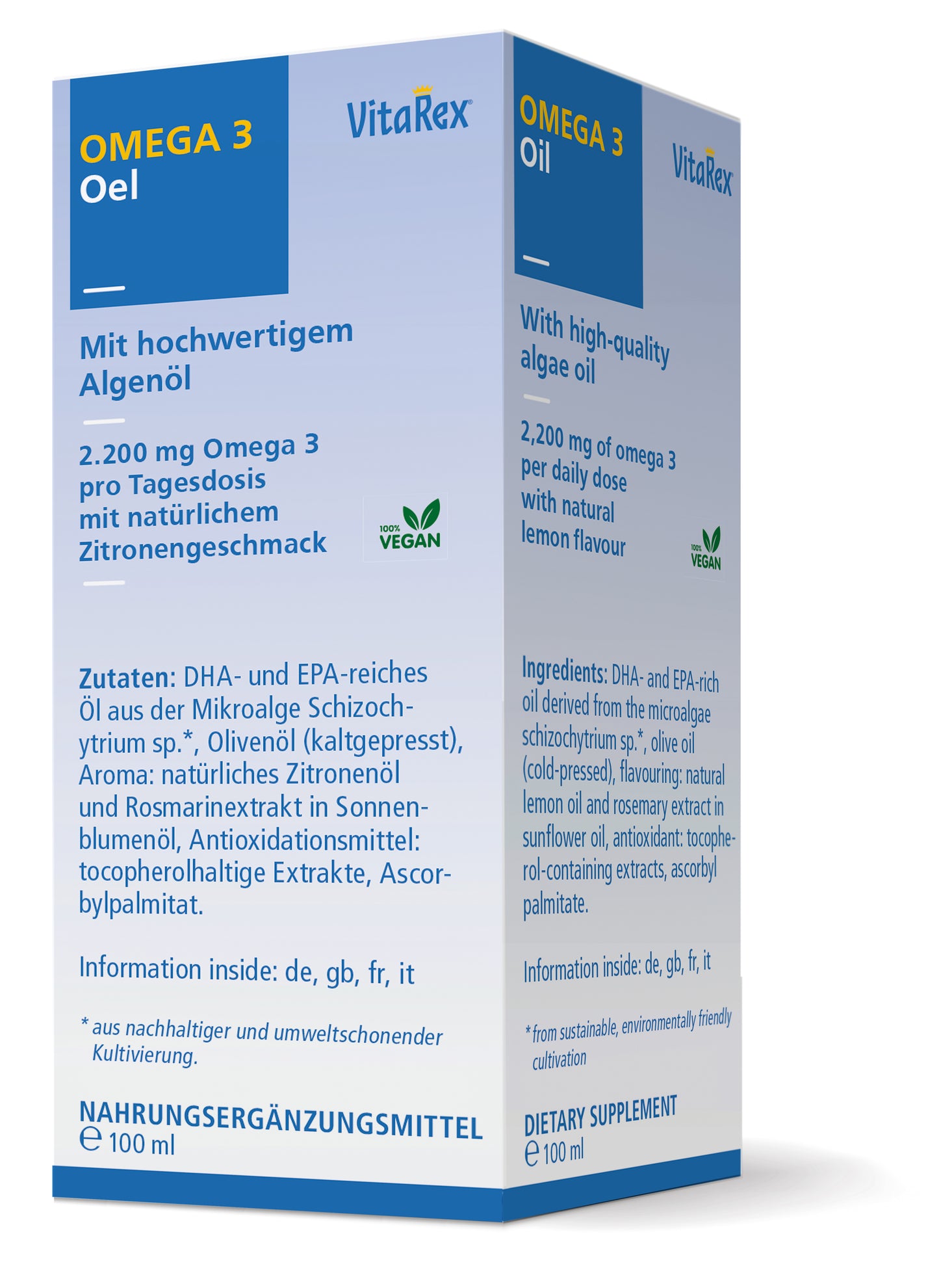 OMEGA-3 vegan Öl 100ml