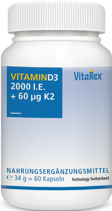 Vitamin D3 + K2