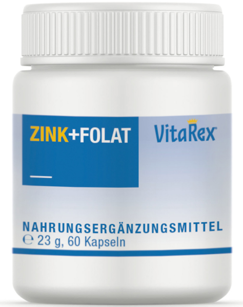 Zink 15mg + Folat Nahrungsergänzungsmittel
