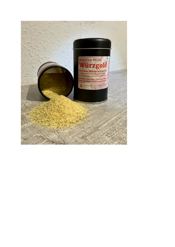 Würzgold 200g Schwarz